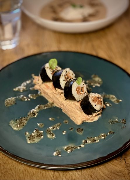 Maki saumon - restaurant La Passerelle